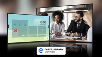 Q-SYS Welcomes Sharp to the Plug-In Ecosystem