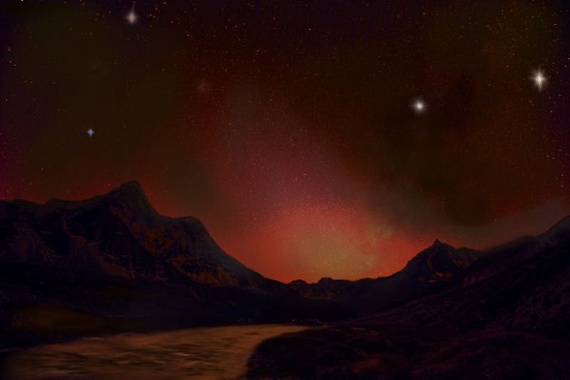 Ghostly glow in alien skies: 'Zodiacal light' possibly spotted on 3 exoplanets
