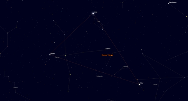 July 1: Meet the Summer Triangle&nbsp;