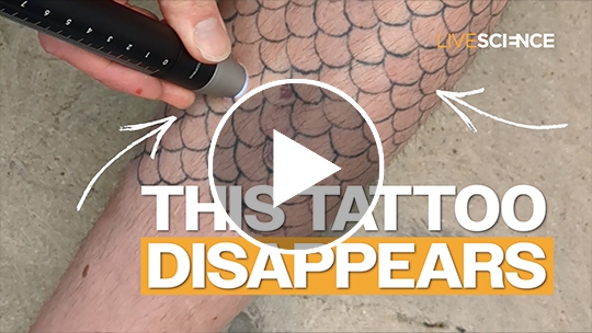 Cool chemistry trick allows new tattoos to 'turn on and off'