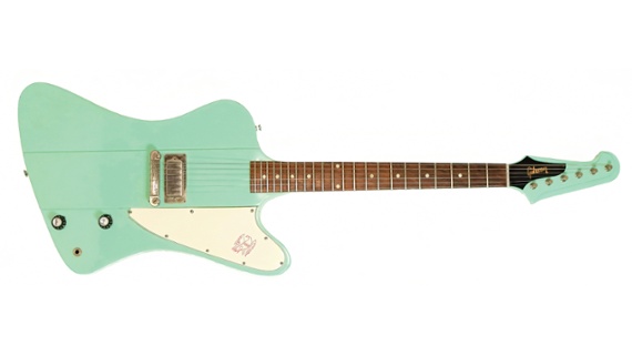 This ultra-rare 1963 Reverse Firebird I could be the only one Gibson ever made in Kerry Green