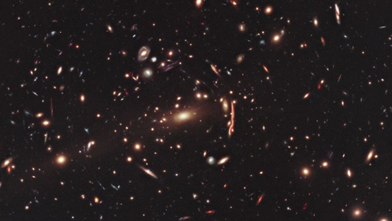 Why do JWST images show warped and repeated galaxies?