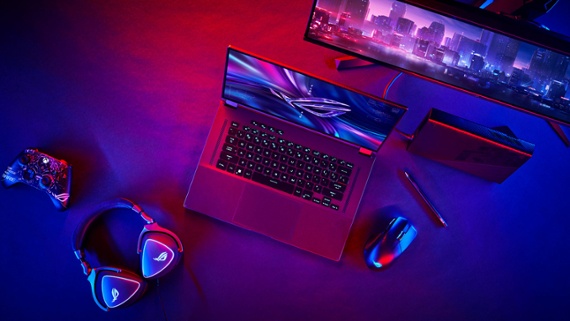 Asus shows off a powerful gaming laptop and tablet hybrid