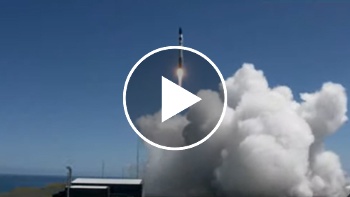 Rocket Lab launches 2 satellites to orbit, attempts Electron booster recovery