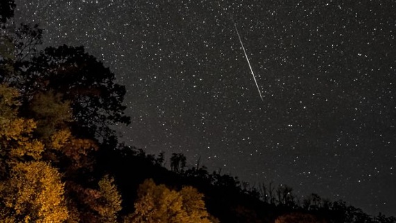 The Orionid meteor shower peaks this weekend