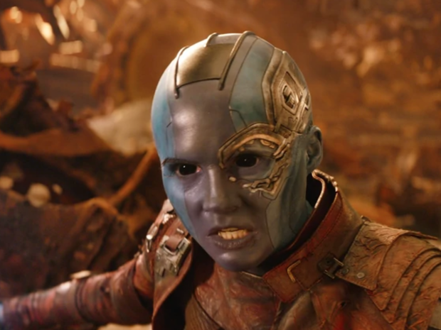 Marvel's Karen Gillan Has A Unique Way Of Returning Back To Normal After Filming As Nebula