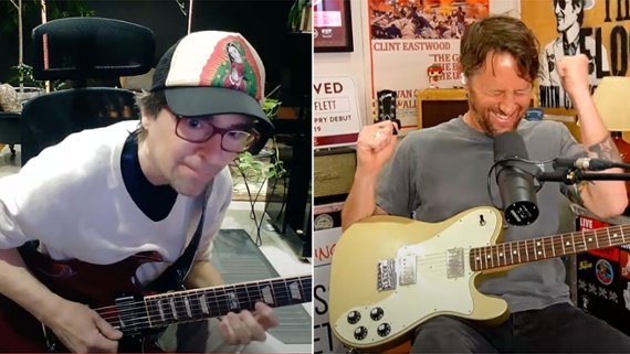 “That’s amazing, dude! You just whipped that out!” Watch Rivers Cuomo floor Chris Shiflett with a version of Yngwie Malmsteen’s Far Beyond the Sun