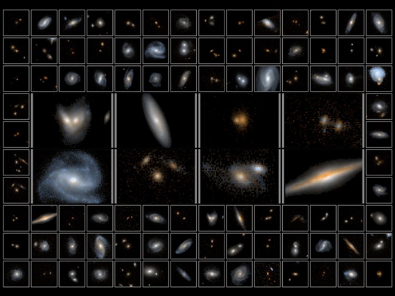 Hubble telescope's largest infrared image ever peers back 10 billion years