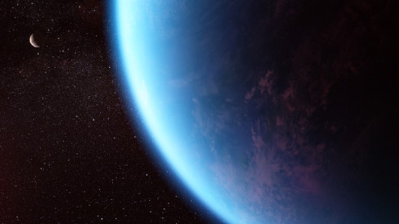 JWST finds CO2, CH4 atmos. on ocean-covered exoplanet