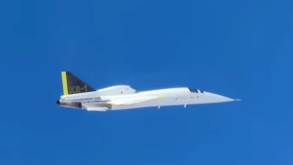 Boom Supersonic XB-1 jet breaks sound barrier on test flight