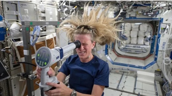 Astronauts on the ISS experience vision changes