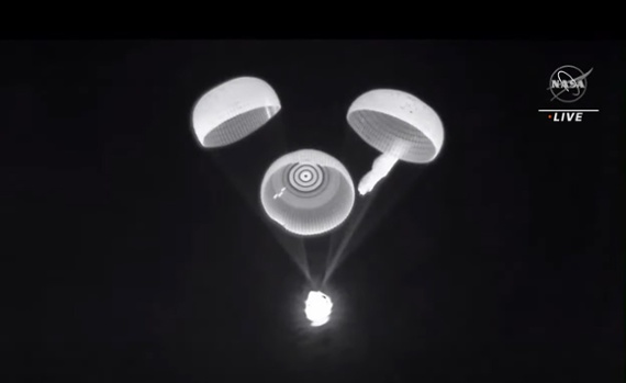 SpaceX and NASA eye Dragon parachute issue ahead of next astronaut launch