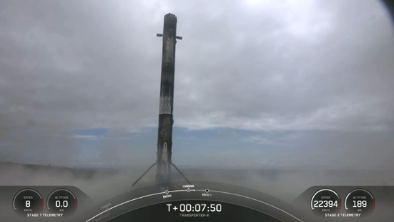 SpaceX just landed a rocket for the 200th time (video)