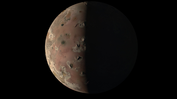 Juno spacecraft sees Jupiter's moon Io like never before
