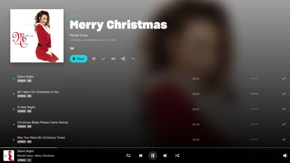 All I want for Christmas is… 100 million tunes