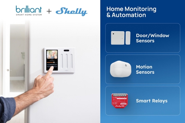 Shelly Devices Integrate With Brilliant