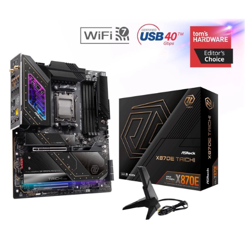 AMD ASRock X870E Taichi and 32GB V-Color Xfinity+ DDR5: was $709.98 now $529.99 at Newegg