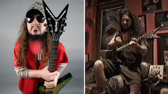 Watch Dimebag Darrell's Destructional Home Video – a lost private guitar lesson from 2003