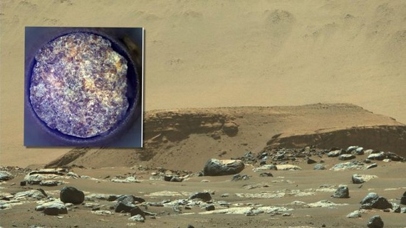 Rover's Mars sample may contain evidence of ancient life