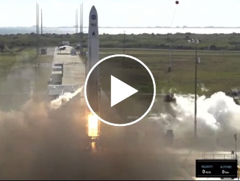 Astra rocket suffers catastrophic failure in 1st Florida launch, 4 satellites lost