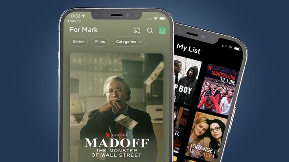 The Netflix app for iPhones just got a lot slicker