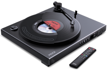MIXX Launches Analog Plus Turntable System With Built-In CD Player
