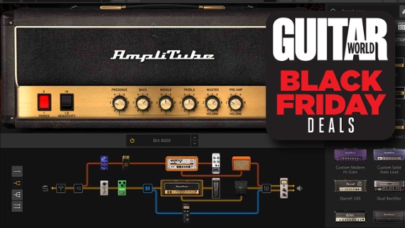 Score a colossal 73% off Amplitube 5 Max and Tonex Max in this mind-blowing Black Friday sale from IK Multimedia