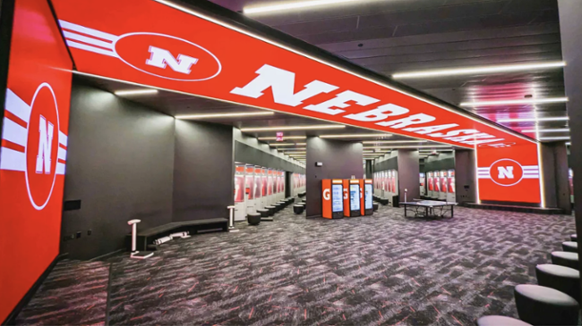 Nebraska Athletics Displays Winning Message