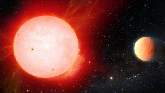 'Marshmallow' world defies expectations for planets orbiting red dwarf stars