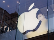 HONG KONG, CHINA - 2025/04/06: Apple logo hangs inside Apple store in Hong Kong. U.S. reciprocal tariffs sent shockwaves to global financial markets. Apple's extensive supply chain in China are facing significant disruptions, as share prices of major contract manufacturing partners Goertek, Luxshare, Lens technology continuing to drop since the new tariff imposed by US President Donald Trump last week. (Photo by May James/SOPA Images/LightRocket via Getty Images)