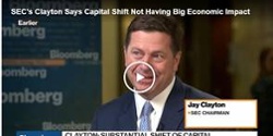 SEC's Clayton: Capital shifts having small effect on economy