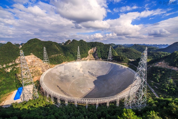 China might have heard from aliens