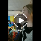 Ukrainian girl serenades bomb shelter with "Let it Go"