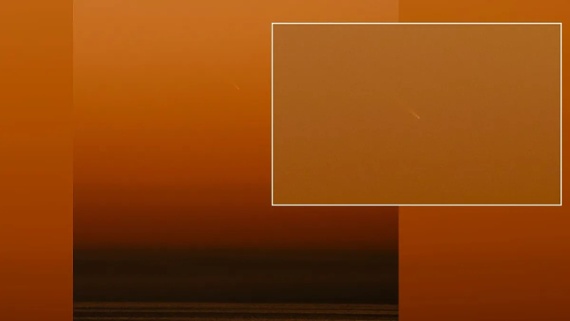 Photographer captures comet in 'once-in-a-lifetime' image