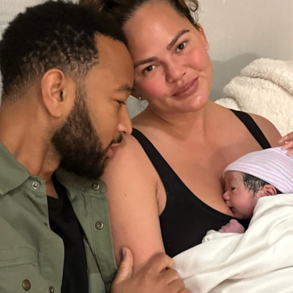 Kourtney Kardashian, Paris Hilton, Chrishell Stause and Other Celebs Respond to Chrissy Teigen’s Surprise Baby News