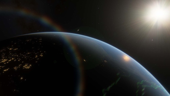 Earth spouts 'biosignatures' into space