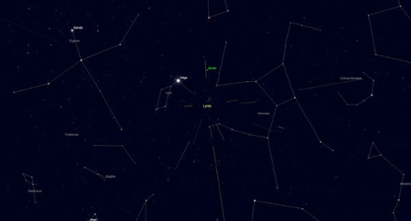 Wednesday, April 22: Lyrid meteor shower peak (predawn)&nbsp;