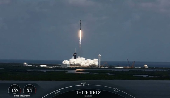 SpaceX Falcon 9 rocket aces record 13th flight in Starlink satellite launch