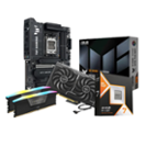 AMD Ryzen 7 9850X3D, 32GB of Corsair Vengeance DDR5-6000 RGB RAM, Asus Prime RTX 5070 GPU, Asus TUF Gaming X870E-Plus Wi-Fi 7 Motherboard: was $1,939.96 now $1,494.99 at Newegg