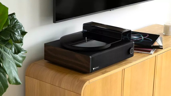 The Victrola Premiere V1 turntable catches the eye