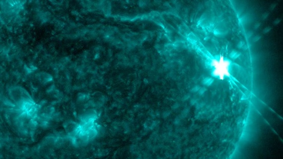 Sun unleashes most powerful since 2017 (video)