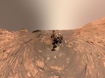 NASA's Mars Curiosity rover shares new panoramic view of Red Planet