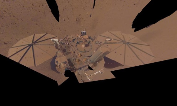 Mars lander InSight snaps dusty 'final selfie' as power dwindles