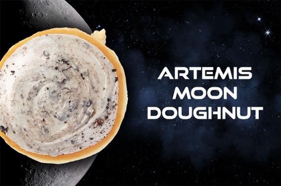 Krispy Kreme 'Artemis Moon Doughnut' to launch same day as NASA mission