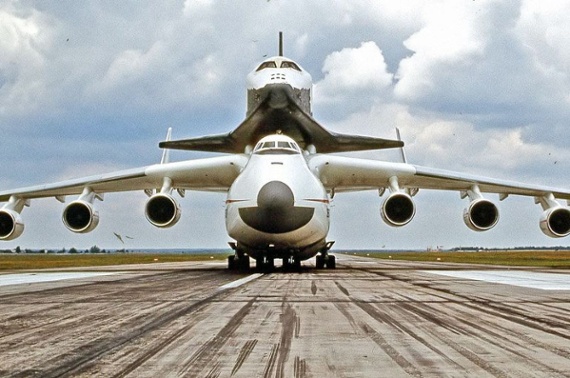 Soviet-era space shuttle carrier aircraft destroyed in Russian attack on Ukraine