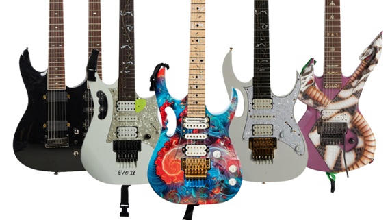 Steve Vai is set to auction off electric guitars and gear from across his career