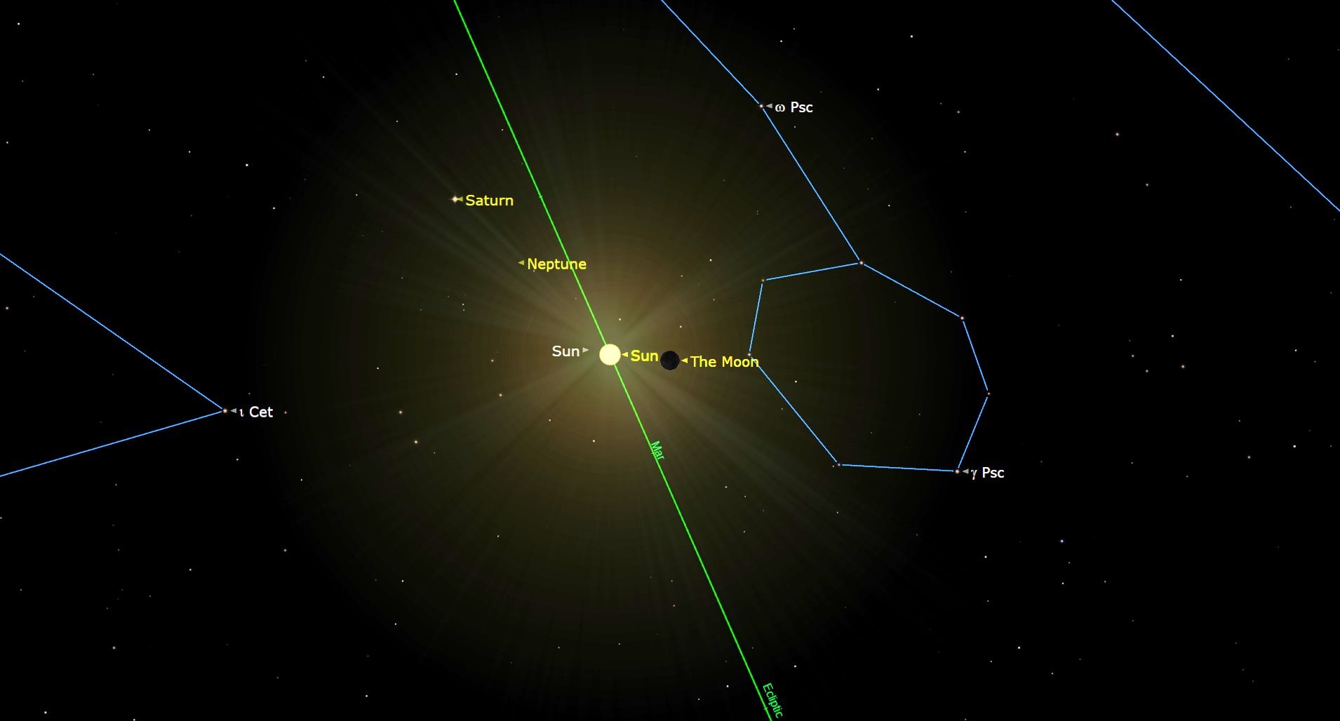 Wednesday, March 18: New moon