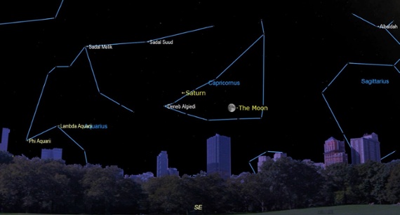 See the conjunction of the moon and Saturn on Thursday (Sept. 8)