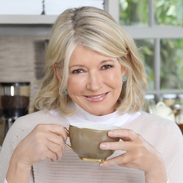 Martha Stewart's rolling pin display is still the most unorthodox wall covering we have seen