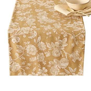 Adele Cotton Table Runner $89 Pottery Barn